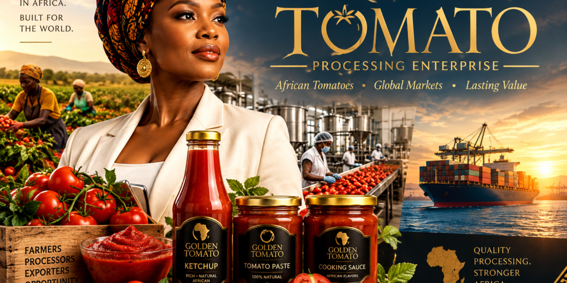 Her Golden Tomato Processing Enterprise