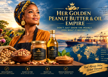 HER GOLDEN PEANUT BUTTER & OIL EMPIRE