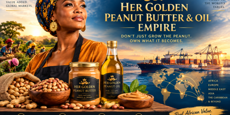 HER GOLDEN PEANUT BUTTER & OIL EMPIRE